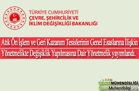 cevre mevzuat guncellemesi 27 01 2022