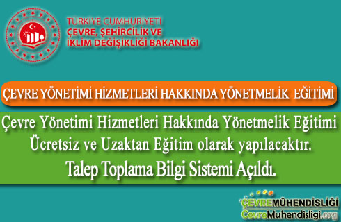 cevre yonetimi hizmetleri egitimi