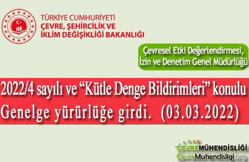 kutle denge bildirimleri konulu genelge