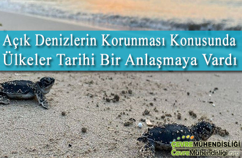 Açık Denizlerin Korunması Konusunda Ülkelerden Tarihi Anlaşma
