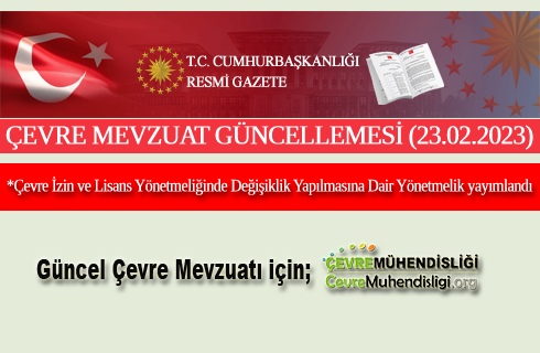 cevre mevzuati guncellemesi 23 02 2023