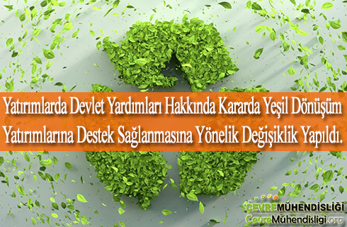 yesil donusume destek