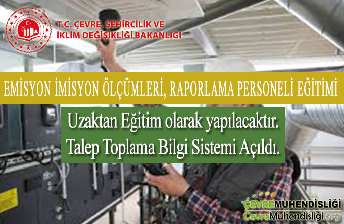 emisyon imisyon raporlama personel egitimi