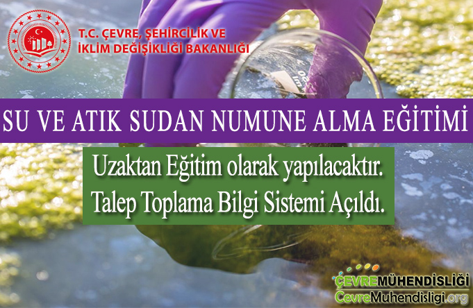 su ve atik sudan numune alma egitimi