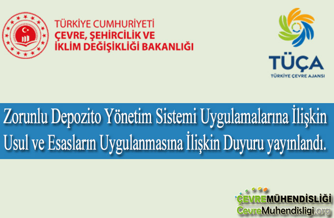 Zorunlu Depozito Yönetim Sistemi Uygulamalarına İlişkin Usul ve Esasların Uygulanmasına İlişkin Duyuru