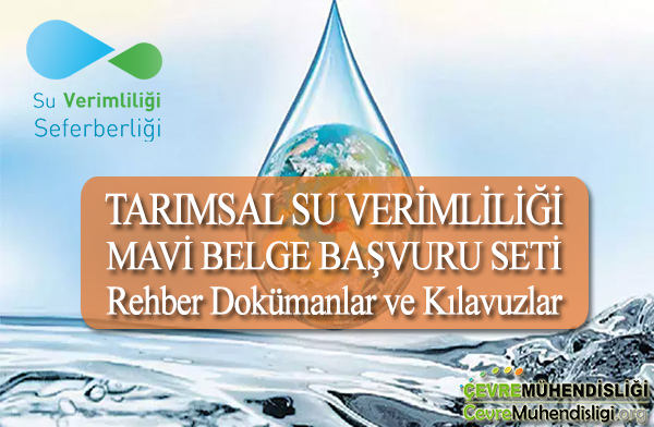 tarimsal su verimliligi mavi belge basvuru seti