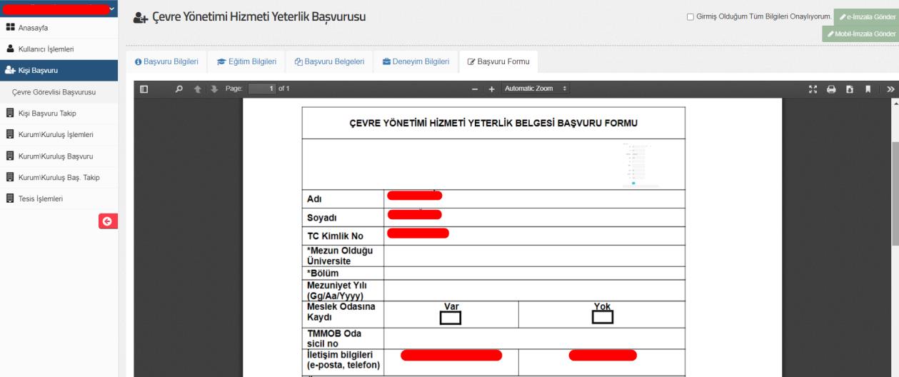 Cevre gorevli basvuru 16